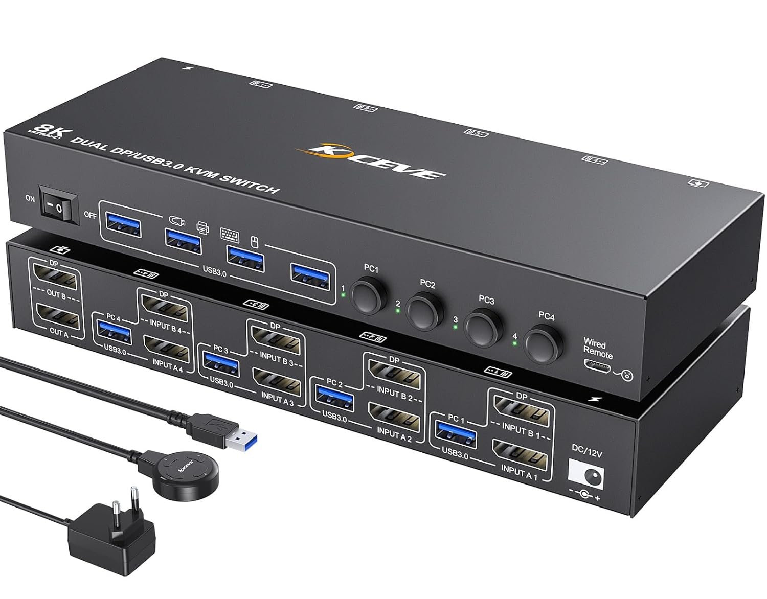 Kvm Switch 4 Cong Ket Noi