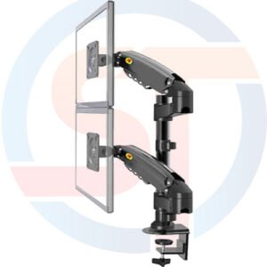 KHUNG TREO 02 MÀN HÌNH GẮN BÀN H160  (17" - 27")